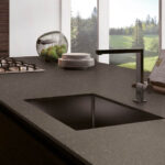 Hi-Macs G114 Clay изготовлено в правила камня