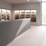 Hi-Macs M552 Shadow Concrete изготовлено в правила камня