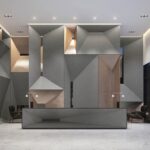 Hi-Macs M552 Shadow Concrete изготовлено в правила камня