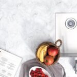 Hi-Macs M601 Aurora Torano изготовлено в правила камня