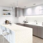 Hi-Macs M607 Aurora Cream изготовлено в правила камня