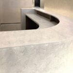 Hi-Macs M608 Aurora Grey изготовлено в правила камня