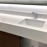 Hi-Macs M608 Aurora Grey изготовлено в правила камня