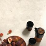 Hi-Macs M612 Aurora Bisque изготовлено в правила камня