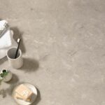 Hi-Macs M613 Aurora Greige изготовлено в правила камня