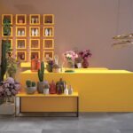 Hi-Macs S026 Banana изготовлено в правила камня