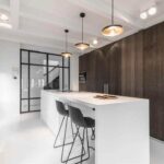 Hi-Macs S028 Alpine White изготовлено в правила камня