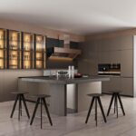 Hi-Macs S104 Toffee Brown изготовлено в правила камня