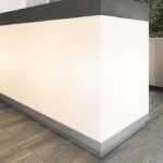 Hi-Macs S302 Opal изготовлено в правила камня