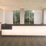 Hi-Macs S302 Opal изготовлено в правила камня