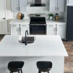 Hi-Macs M608 Aurora Grey изготовлено в правила камня