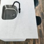 Hi-Macs M608 Aurora Grey изготовлено в правила камня