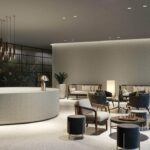 Hi-Macs M612 Aurora Bisque изготовлено в правила камня