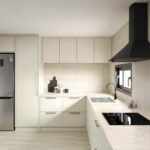 Hi-Macs M612 Aurora Bisque изготовлено в правила камня