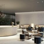 Hi-Macs M613 Aurora Greige изготовлено в правила камня