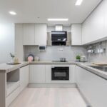 Hi-Macs M613 Aurora Greige изготовлено в правила камня