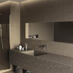 Hi-Macs M614 Aurora Umber изготовлено в правила камня