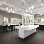 Hi-Macs M616 Aurora Dove изготовлено в правила камня