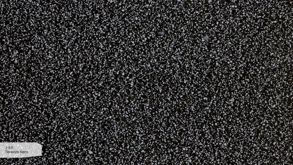 Grandex J-511 Terazzo Nero изготовлено в правила камня