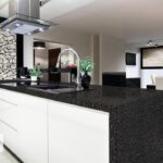 Grandex J-511 Terazzo Nero изготовлено в правила камня