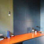 Corian Citrus Orange изготовлено в правила камня