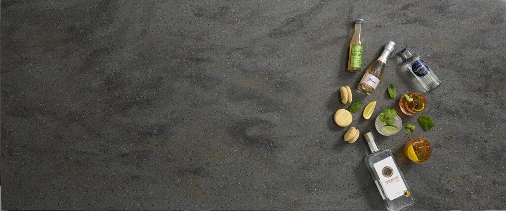 Corian Lava Rock изготовлено в правила камня