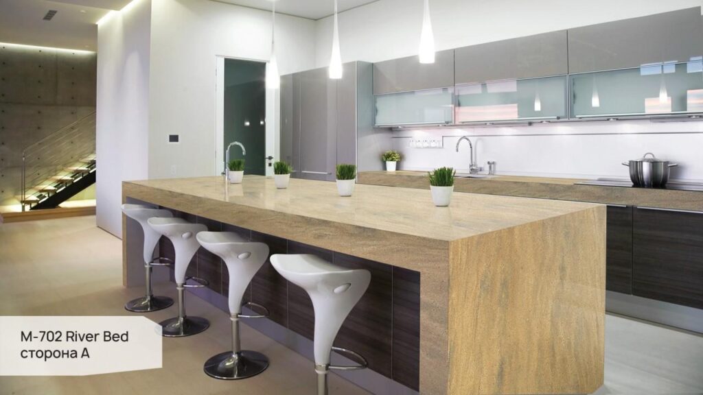 Grandex M-702 River Bed (сторона A) изготовлено в правила камня