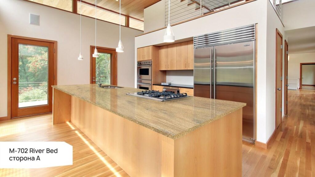 Grandex M-702 River Bed (сторона A) изготовлено в правила камня