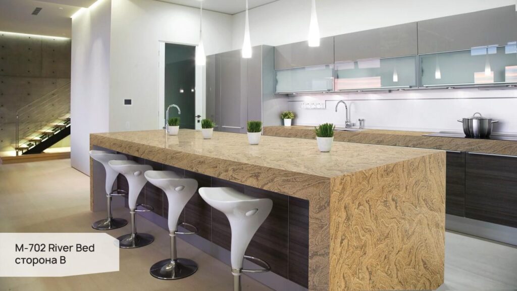 Grandex M-702 River Bed (сторона B) изготовлено в правила камня