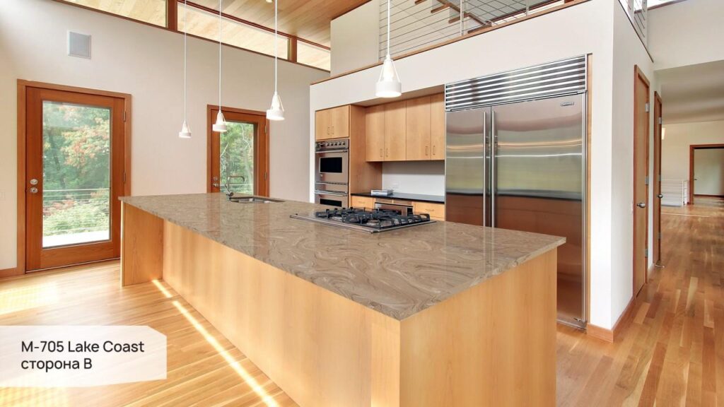 Grandex M-705 Lake Coast (сторона B) изготовлено в правила камня