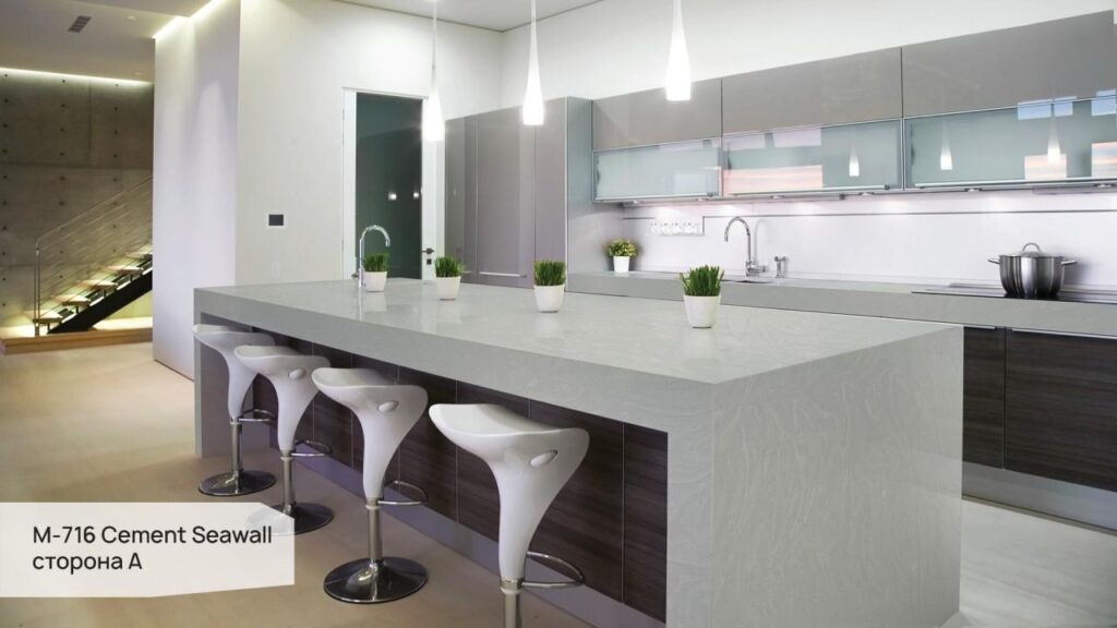 Grandex M-716 Cement Seawall (сторона A) изготовлено в правила камня
