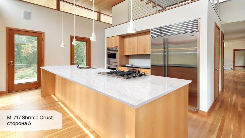 Grandex M-717 Shrimp Crust (сторона A) изготовлено в правила камня