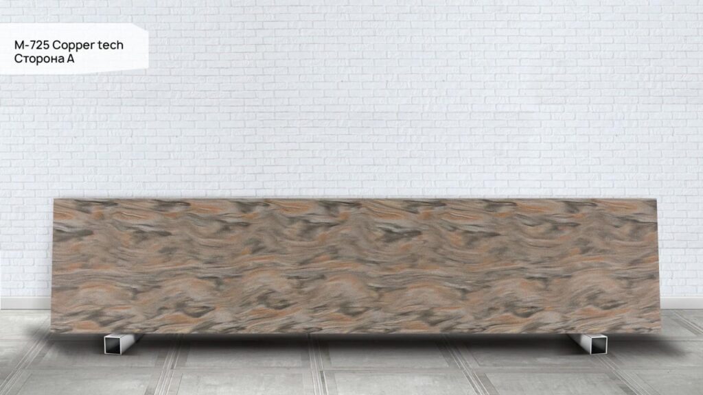 Grandex M-725 Copper Tech (сторона A) изготовлено в правила камня