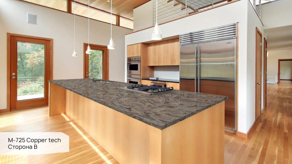 Grandex M-725 Copper Tech (сторона B) изготовлено в правила камня