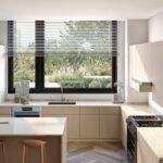 Hi-Macs M623 Linen Cream изготовлено в правила камня