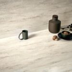 Hi-Macs M623 Linen Cream изготовлено в правила камня