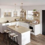 Hi-Macs M627 Butter Cream изготовлено в правила камня