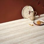 Hi-Macs M706 Angora изготовлено в правила камня