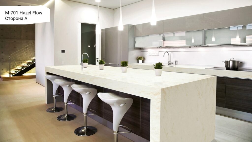 Grandex M-701 Hazel Flow (сторона A) изготовлено в правила камня