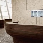 Corian Mahogany Nuwood изготовлено в правила камня