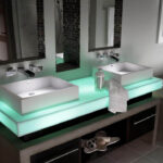 Corian Mint Ice изготовлено в правила камня