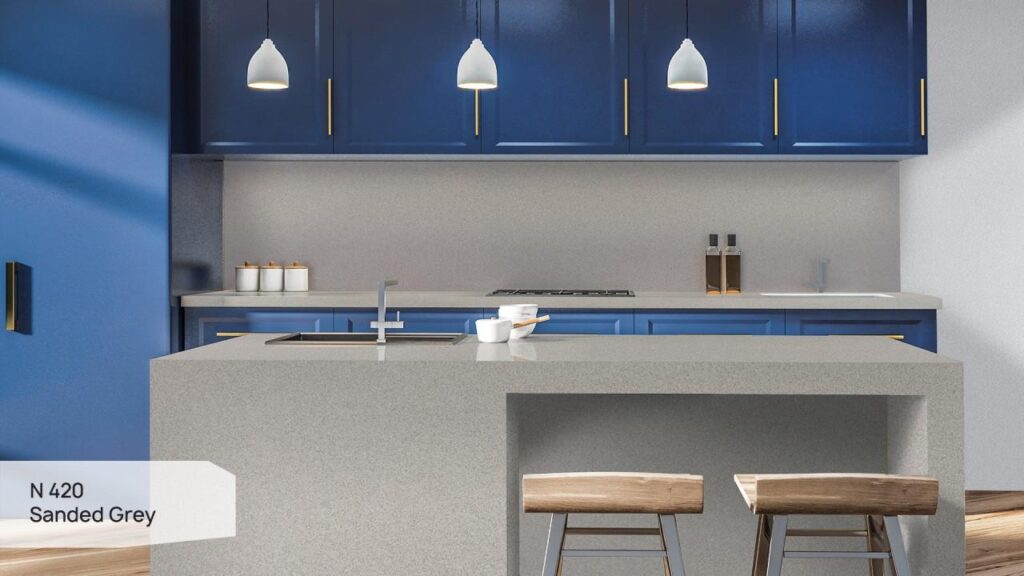 Neomarm N 420 Sanded Grey изготовлено в правила камня