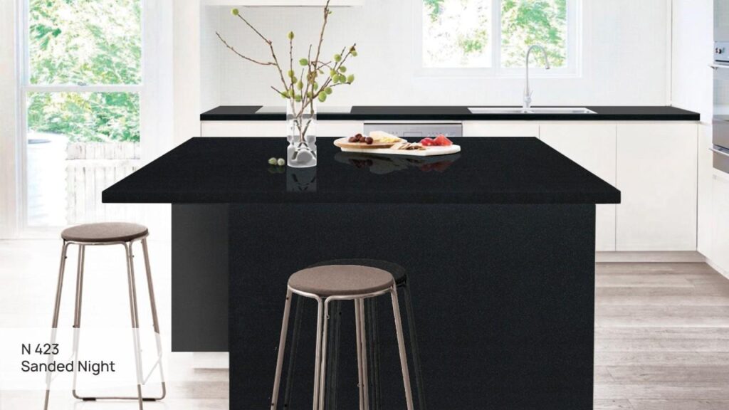 Neomarm N 423 Sanded Night изготовлено в правила камня