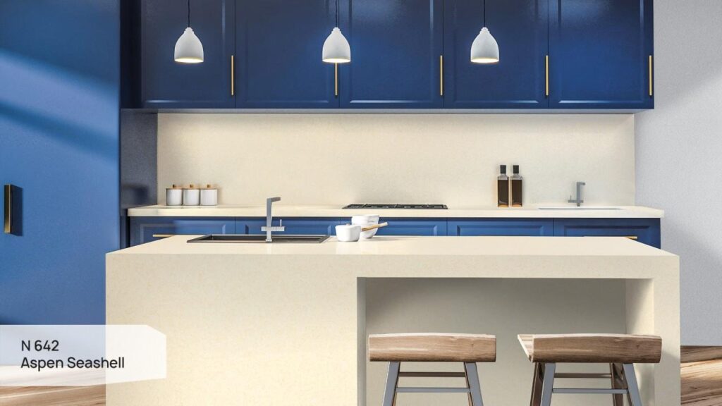 Neomarm N 642 Aspen Seashell изготовлено в правила камня