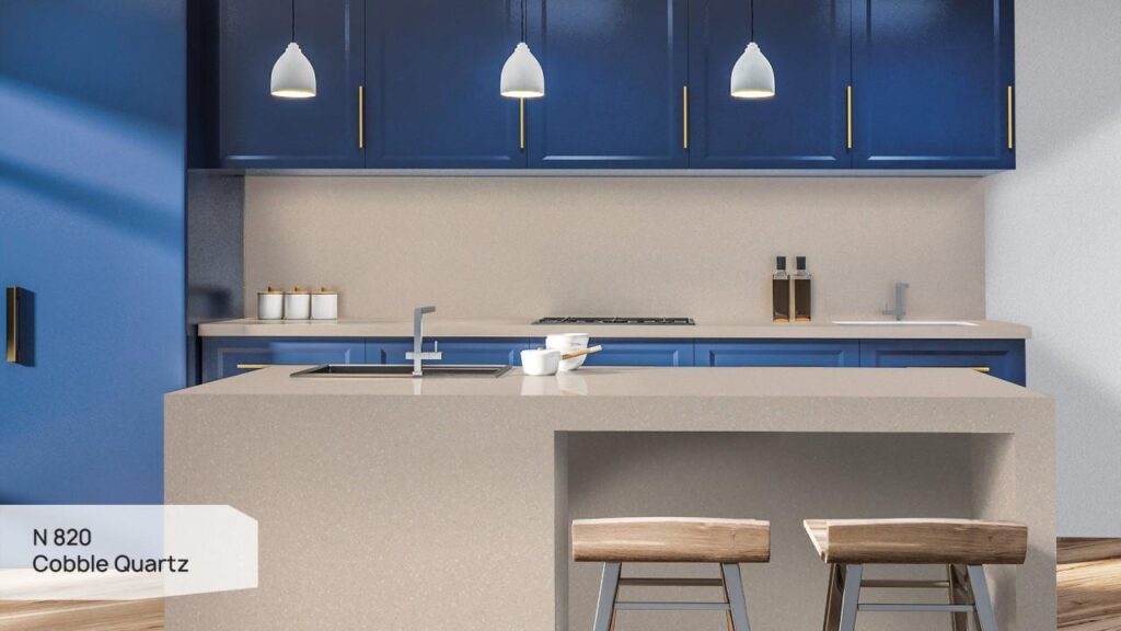 Neomarm N 820 Cobble Quartz изготовлено в правила камня