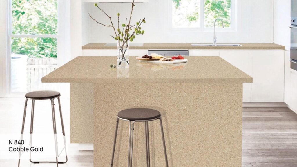 Neomarm N 840 Cobble Gold изготовлено в правила камня