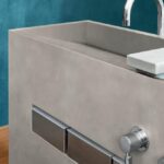 Corian Neutral Concrete изготовлено в правила камня