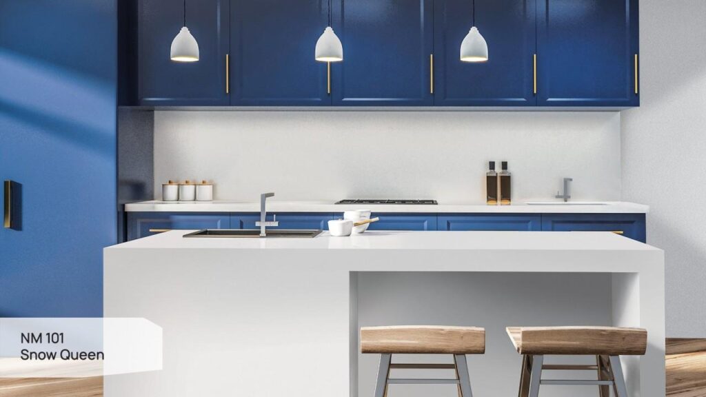 Neomarm NM 101 Snow Queen изготовлено в правила камня