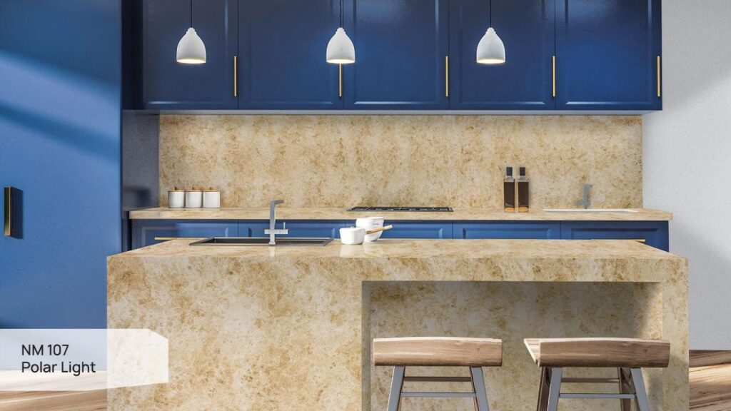 Neomarm NM 107 Polar Light изготовлено в правила камня