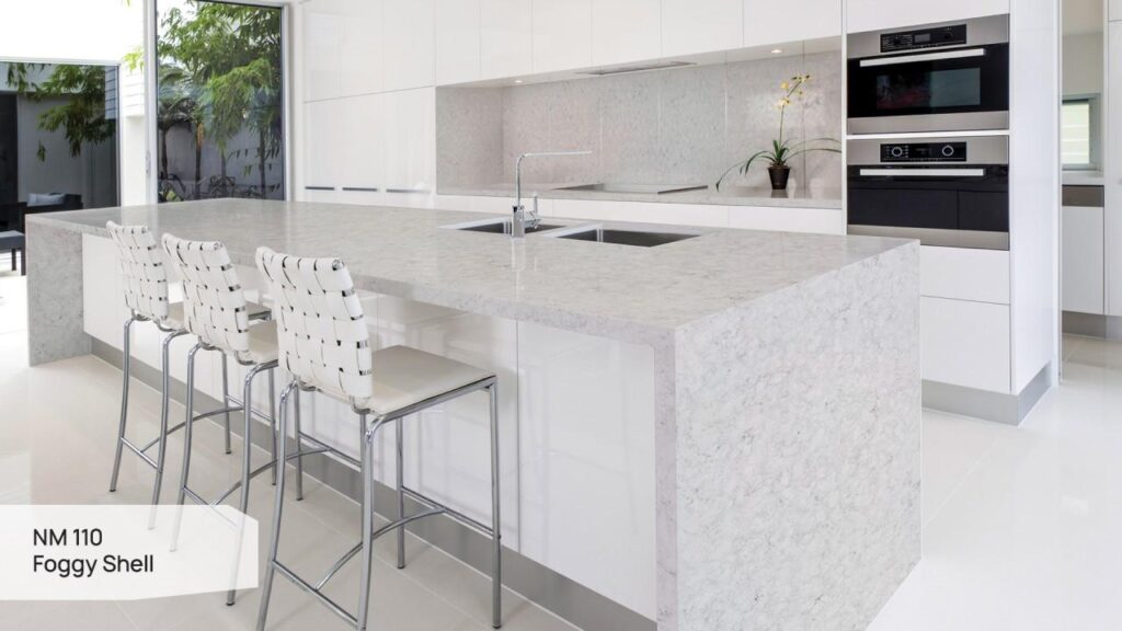 Neomarm NM 110 Foggy Shell изготовлено в правила камня